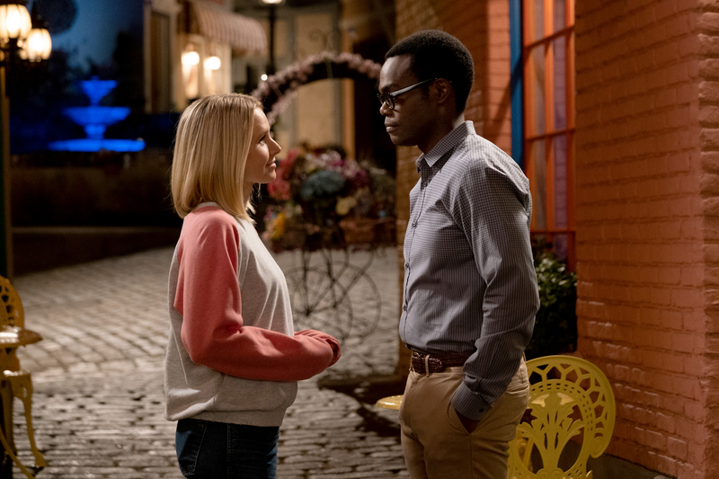 Kristen Bell and William Jackson Harper